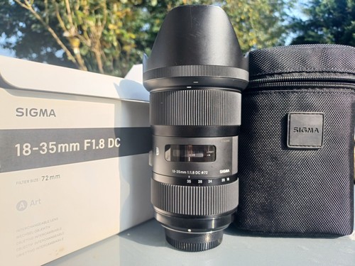 Sigma art 35mm - 18-35mm, hsm