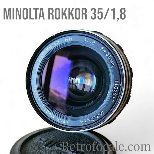 Minolta rokkor 35mm - 🔥minolta,